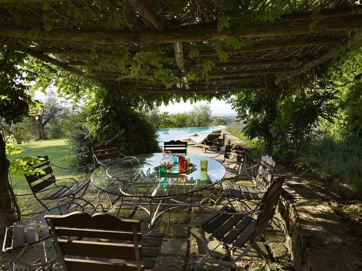 Villa Borgo Lucignanello Bandini San Giovanni dʼAsso Exterior foto