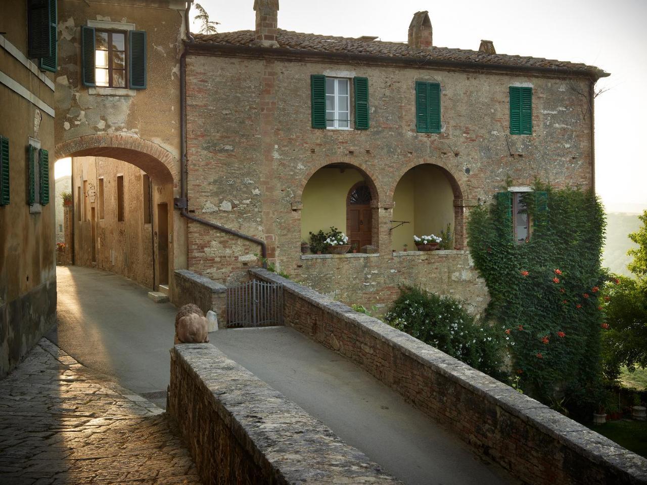 Villa Borgo Lucignanello Bandini San Giovanni dʼAsso Exterior foto