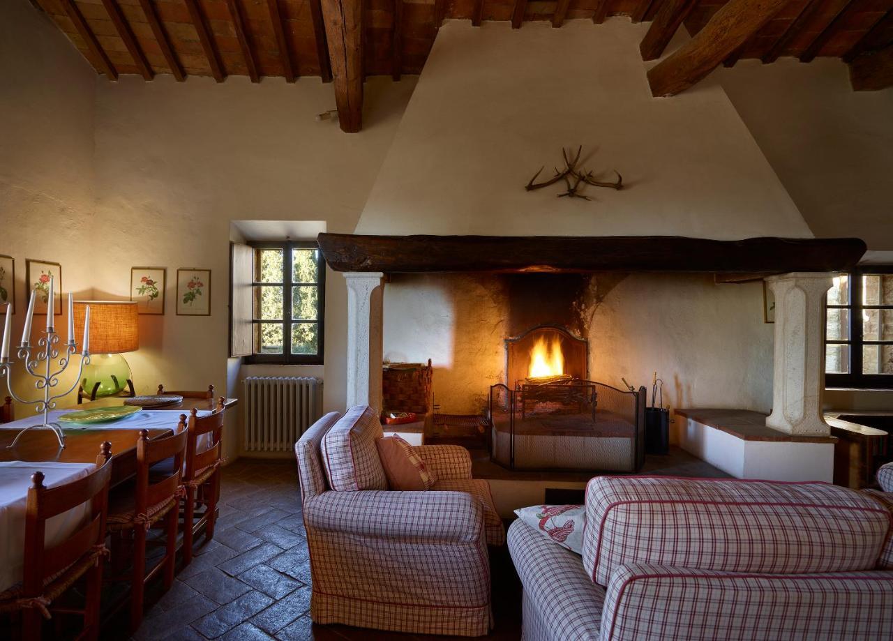 Villa Borgo Lucignanello Bandini San Giovanni dʼAsso Exterior foto
