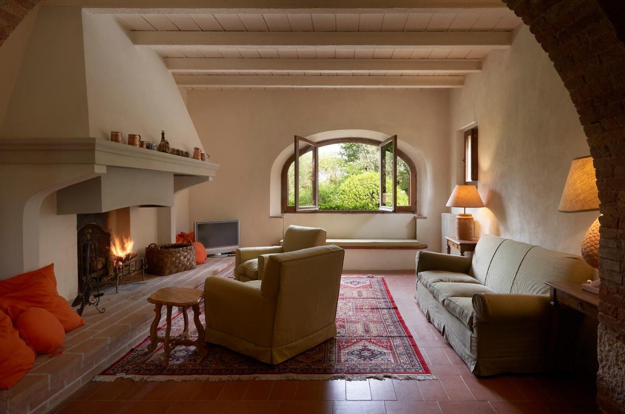 Villa Borgo Lucignanello Bandini San Giovanni dʼAsso Exterior foto