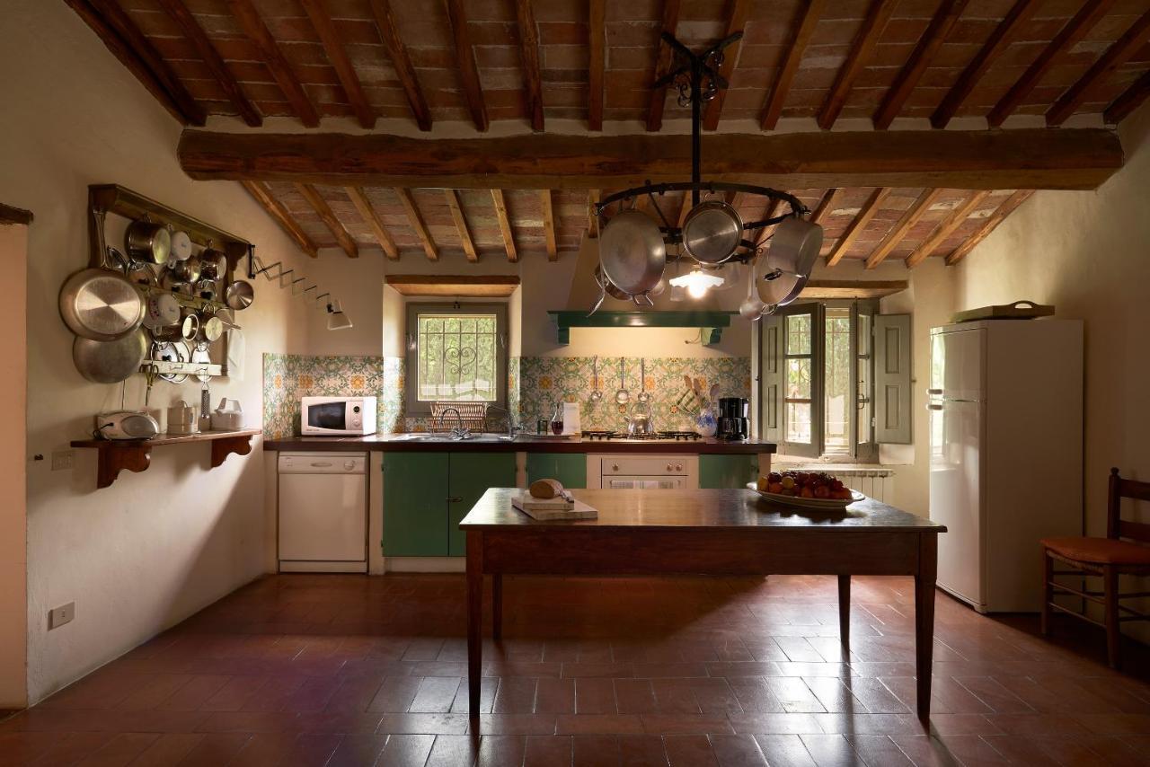 Villa Borgo Lucignanello Bandini San Giovanni dʼAsso Exterior foto
