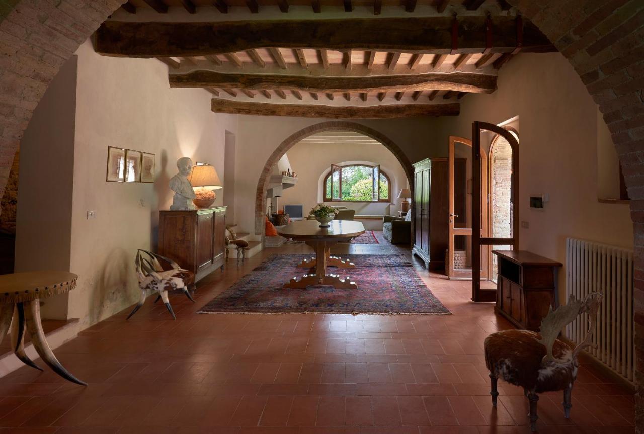 Villa Borgo Lucignanello Bandini San Giovanni dʼAsso Exterior foto